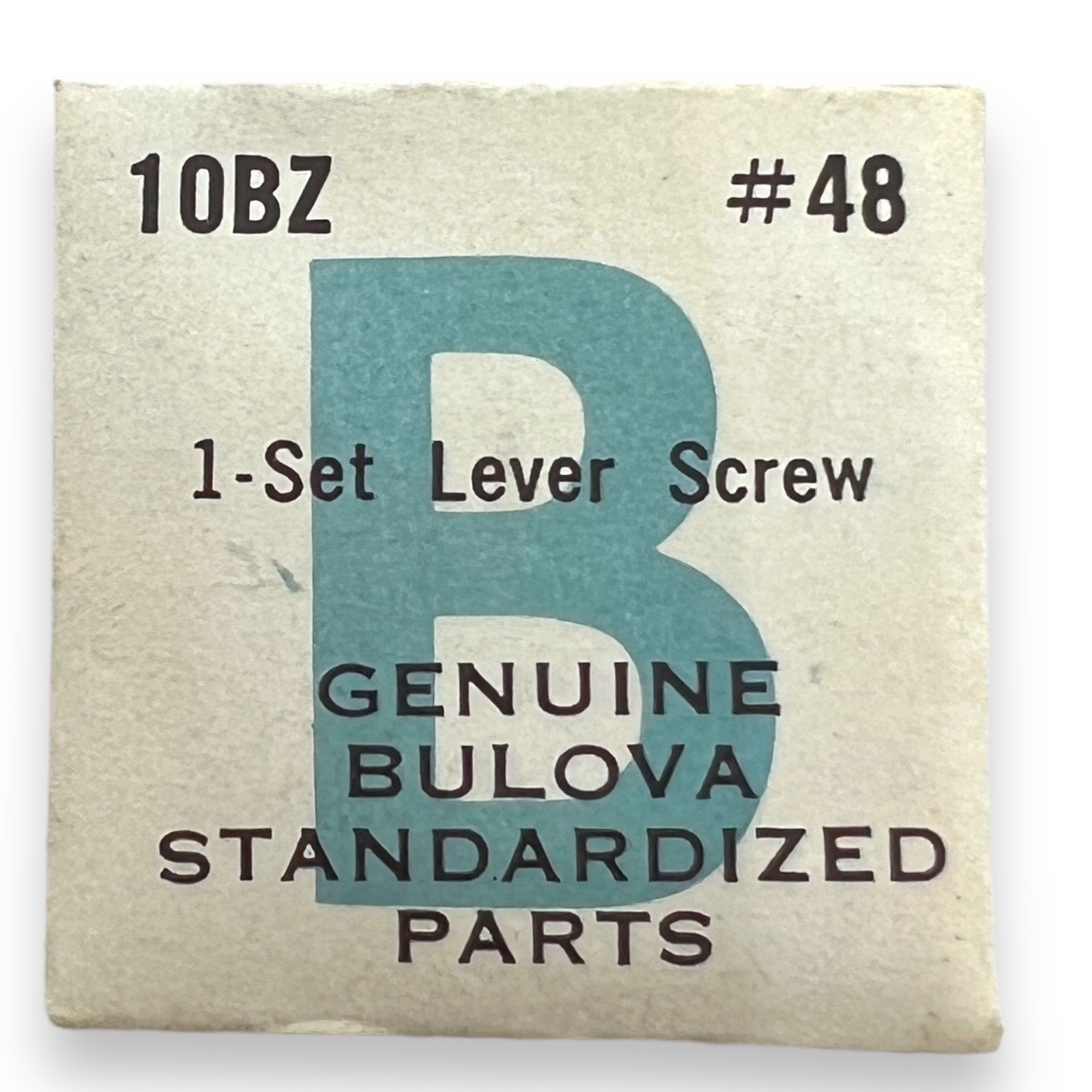 Bulova 10BZ SET LEVER SCREW #48 NOS Fits 10BZAC, 10BZACD