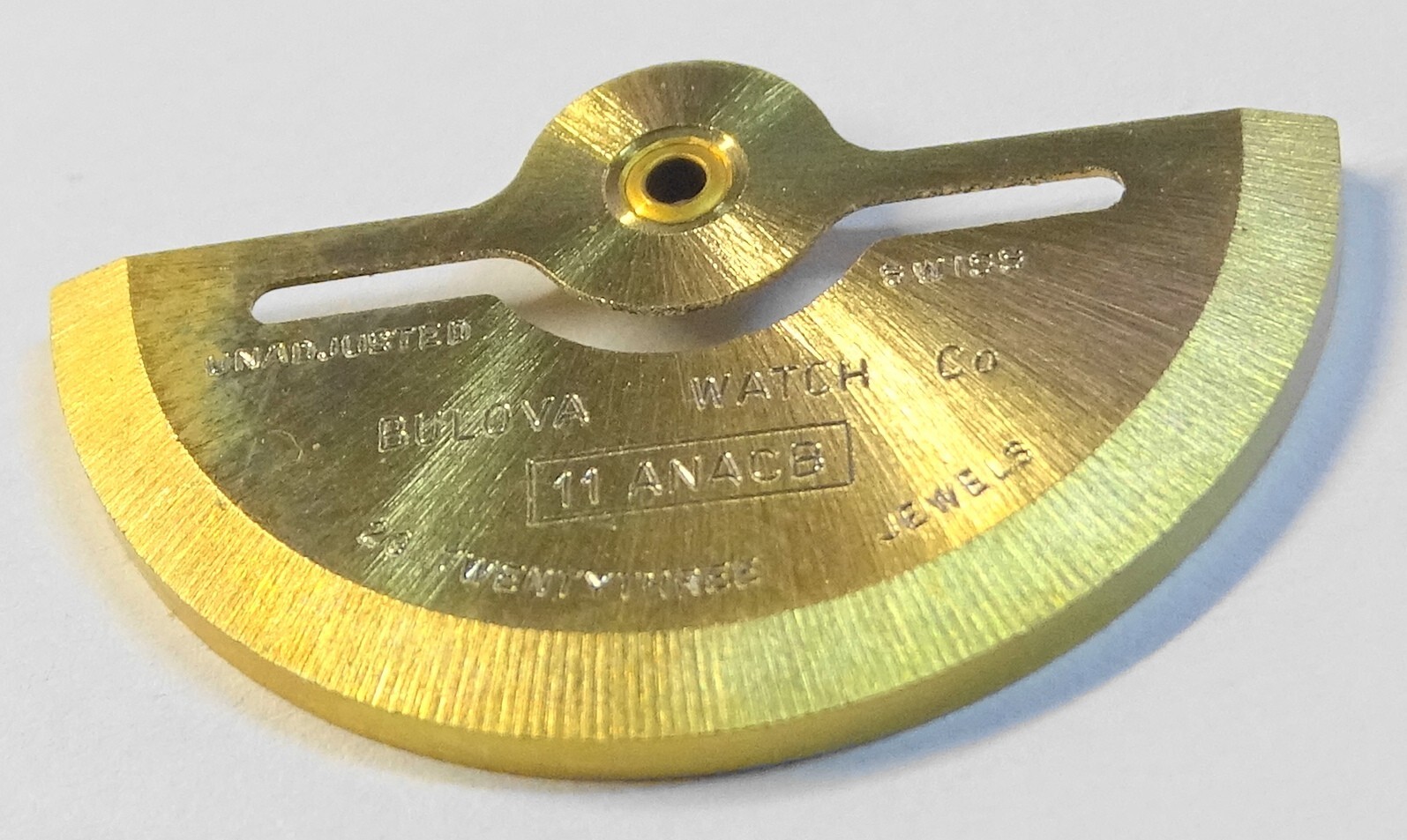 Bulova Watch Oscillating Mass 11ANACB