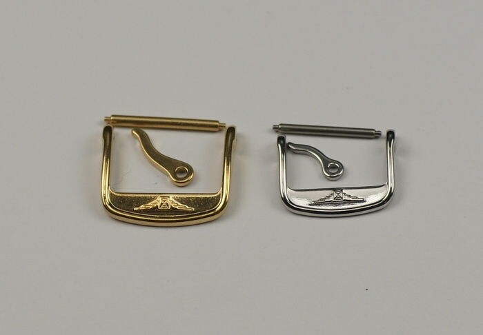 Genuine Longines buckle new 14mm 16mm 18mm Gold plated steel watch strap buckles