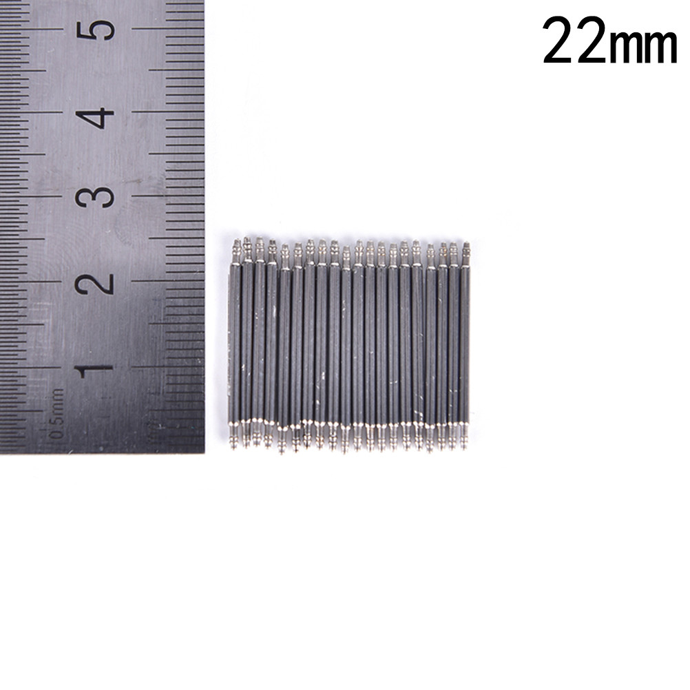20PCS Stainless Steel Spring Bar Pins Link For Watch Band Strap Size 8-22m ao-UU