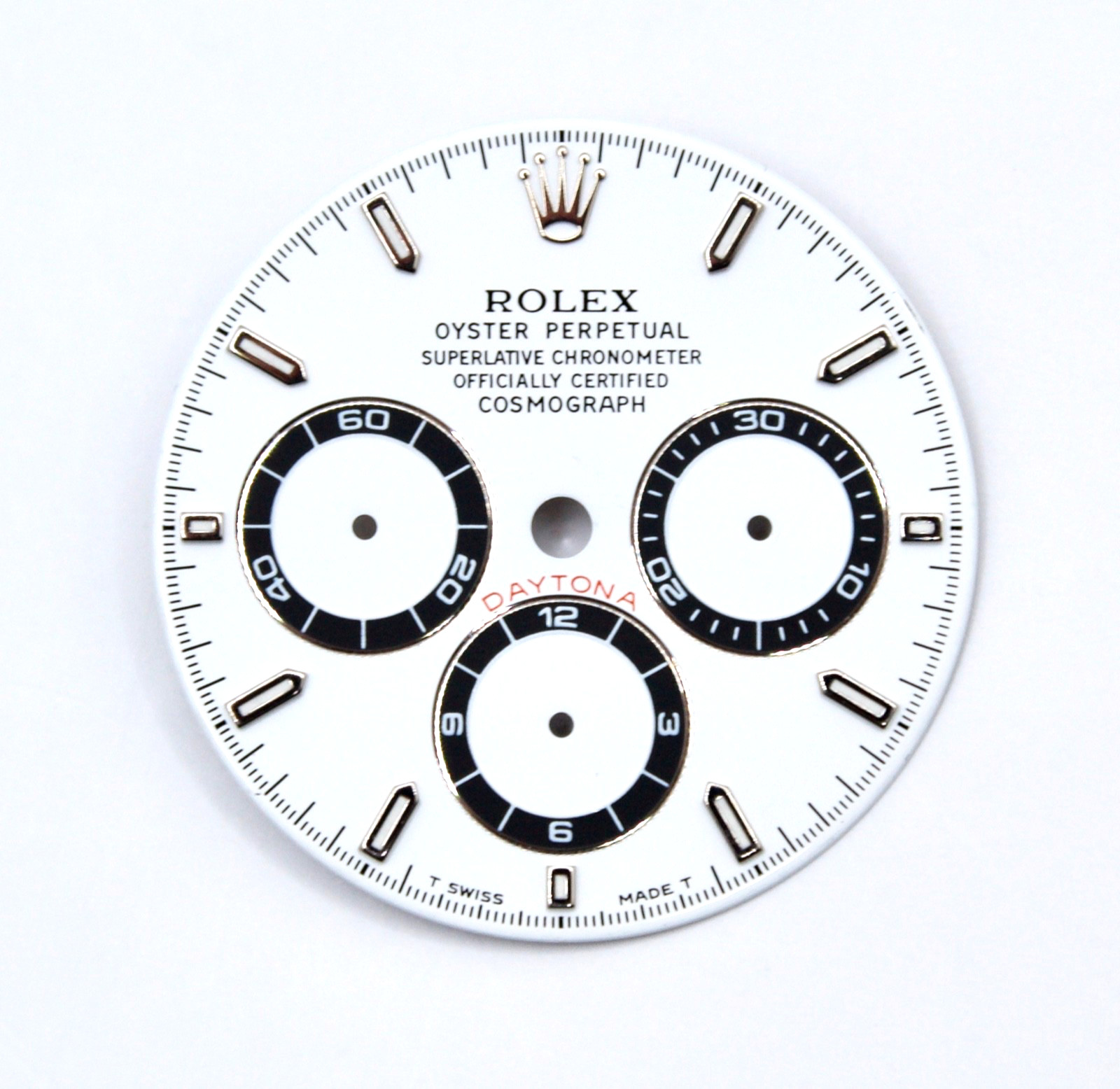ORIGINAL Rolex Dial Oyster Perpetual Daytona White Stainless Steel 16520