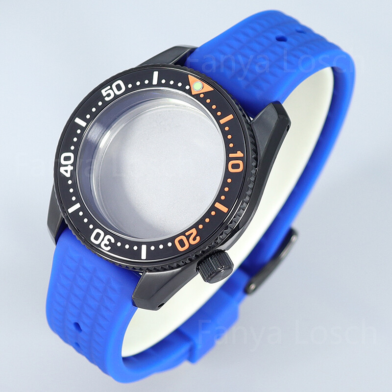316L Stainless Steel Seiko Watch Case mod For NH35 nh36 38 Movement
