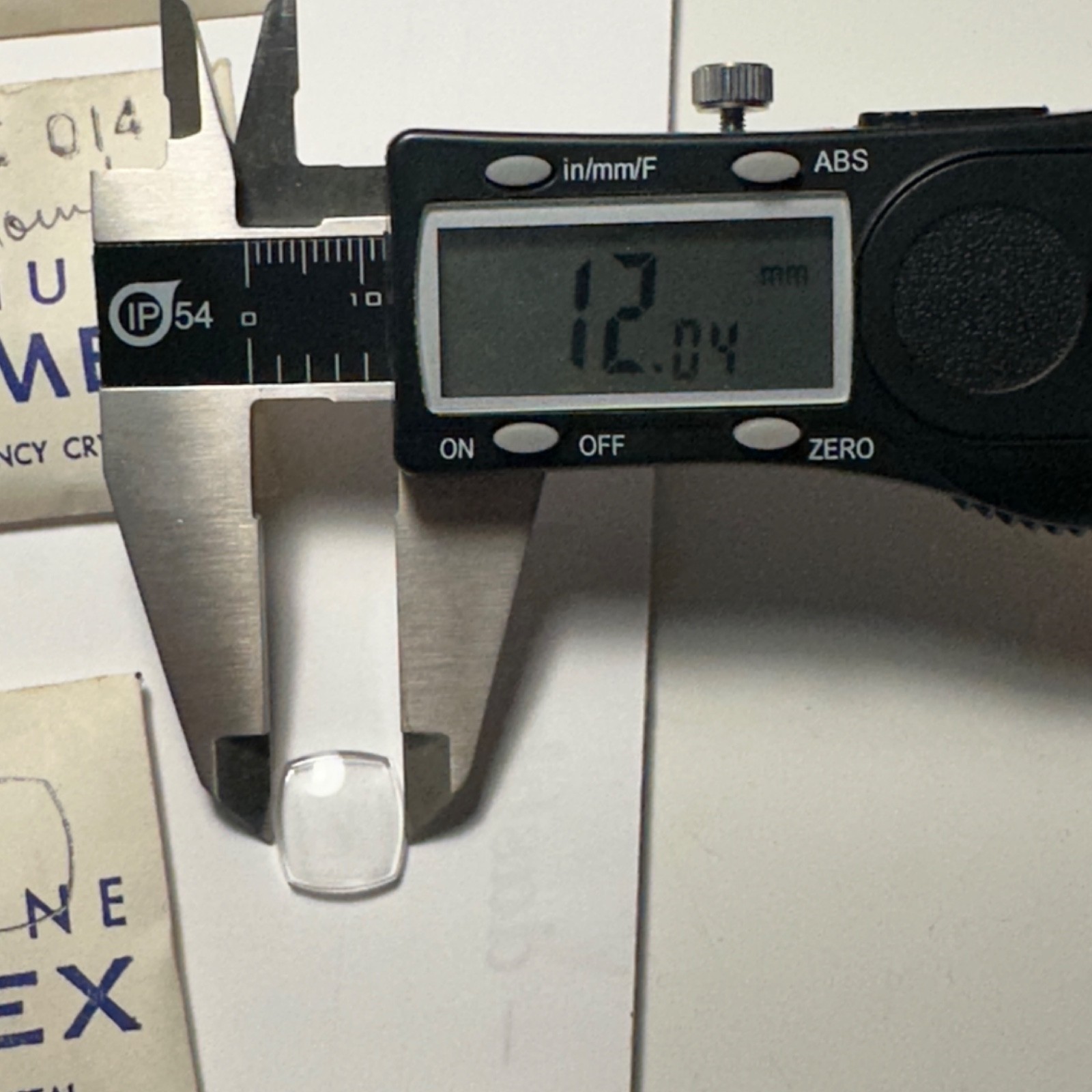 Genuine Timex NOS Fancy Crystal E015 Comp’t 15 Fits 50102366 50102367 50202366