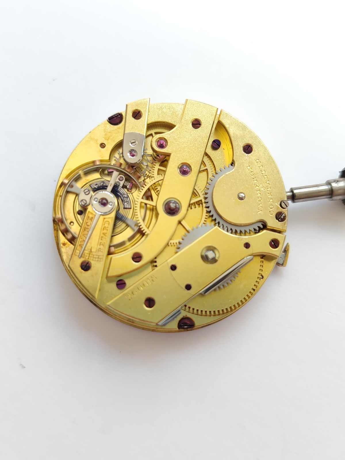 Perfect Vacheron Constantin pocket watch movement – Working. (R-2593)