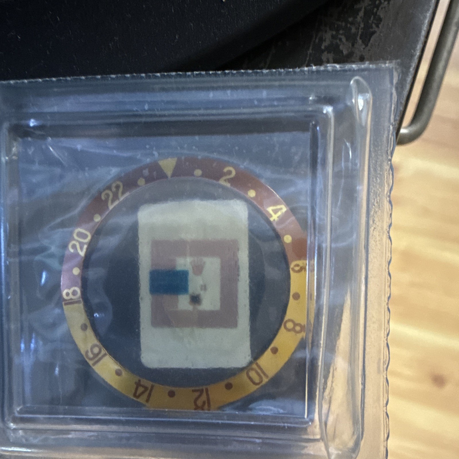 Rolex 16713 Brown/Gold Aluminum Bezel Insert B315-16713-15-A1 Brand New