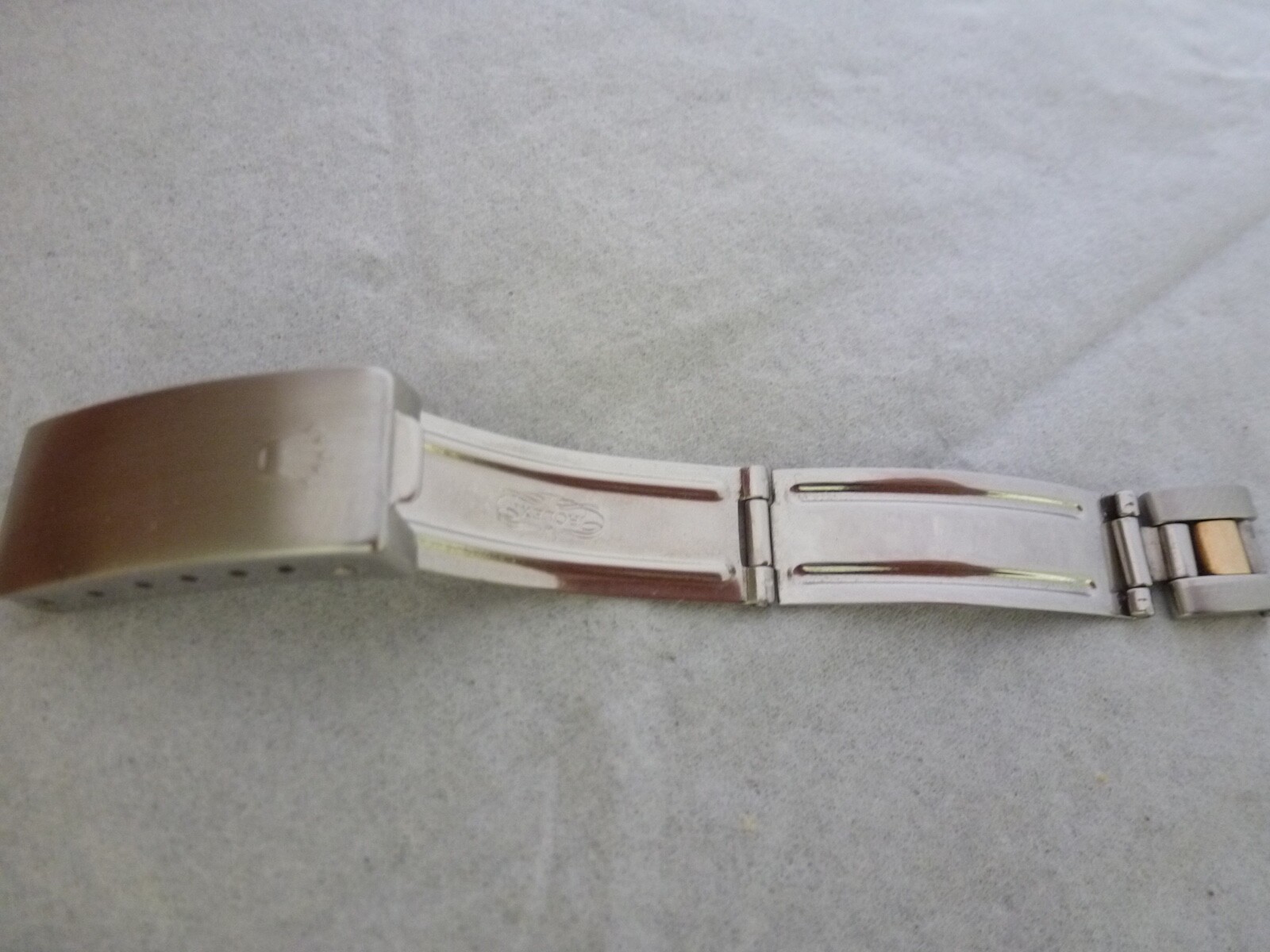 Vintage Genuine Rolex Datejust 78343-14 11mm Buckle used Watch Bracelet 13mm