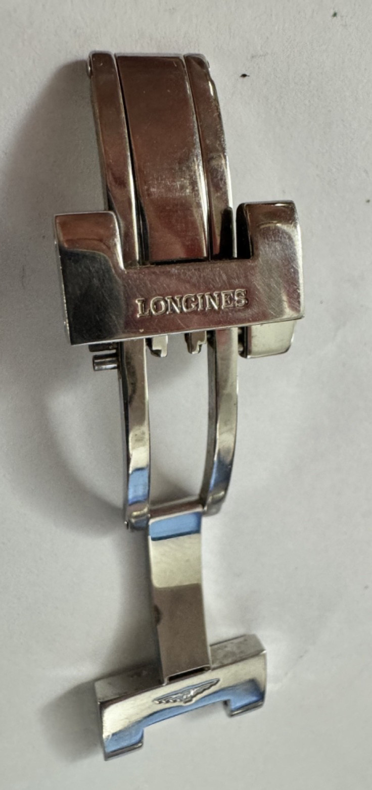 Longines Stainless Steel Deployment Buckle