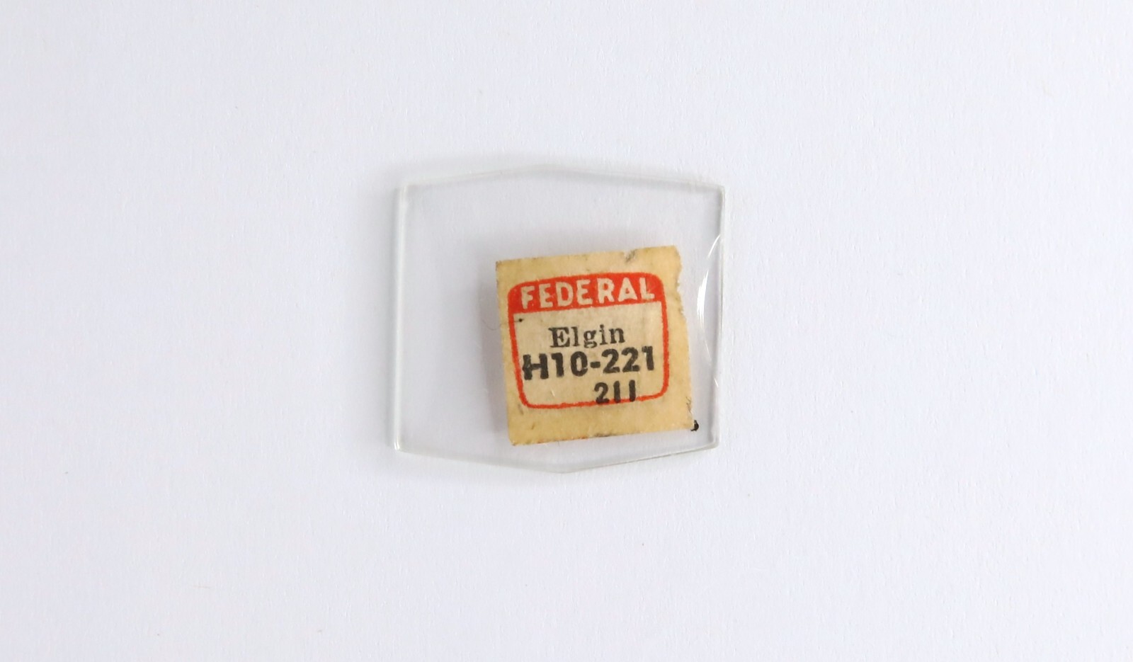 Federal Glass Wrist Watch Crystals- Elgin