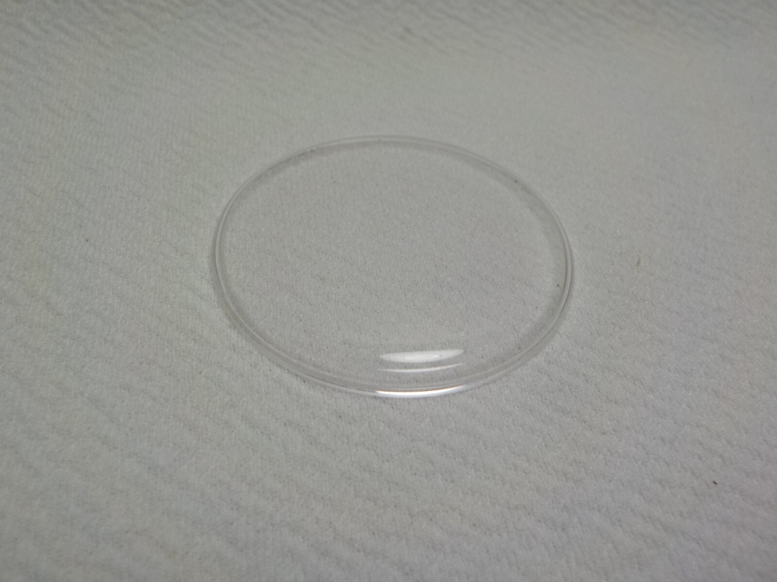 STELLA ROUND WATCH CRYSTAL LOW DOME WEDGE LEDGE REPLACEMENT 371 38 1/2 LD #214