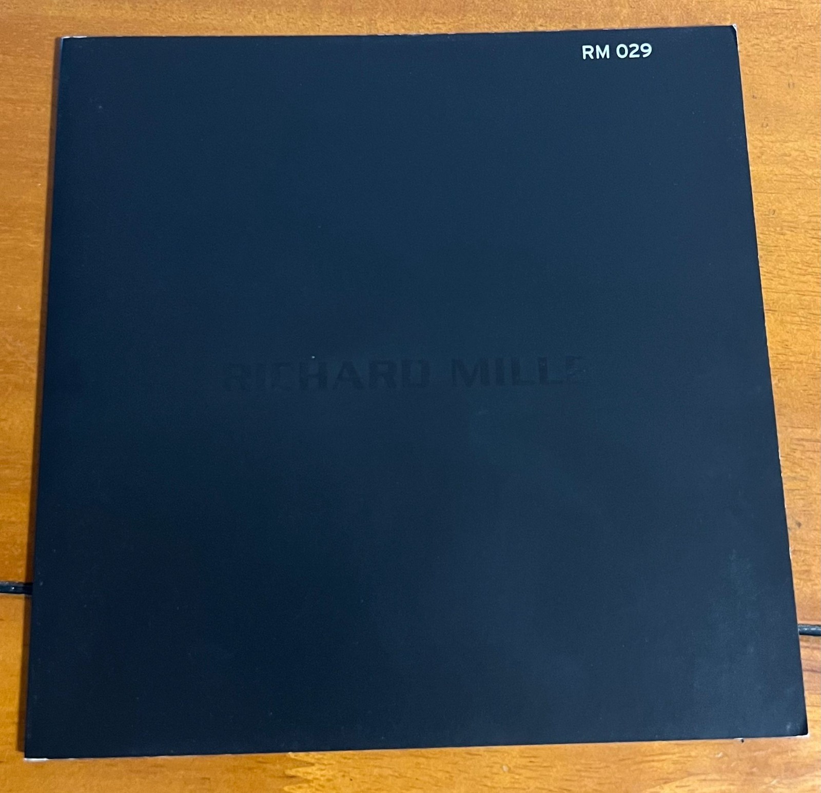 RARE Richard Mille RM029 Boutique Exclusive Technical Specification Leaflet