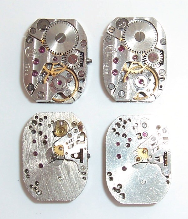 Lot 50 ladies watch movements LUCH Geneve Waves 14×18 mm. Steampunk Art