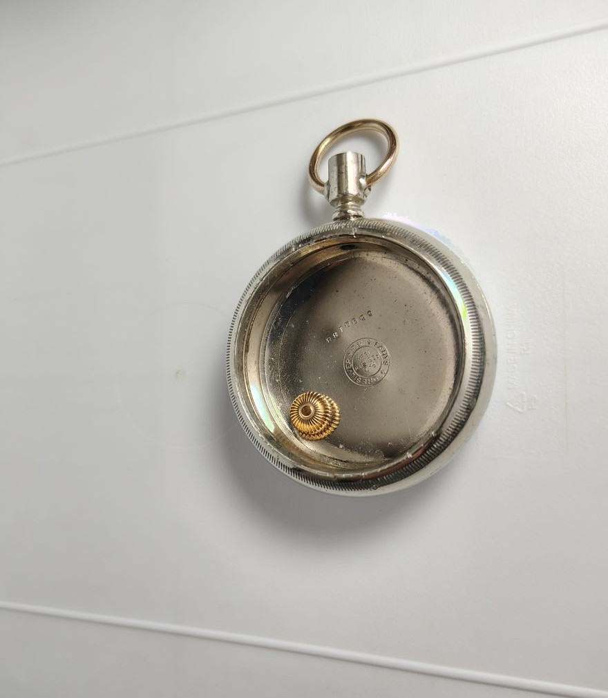 54MM 18s FAHYS BRIGHT-ORESILVER Pocket Watch Case