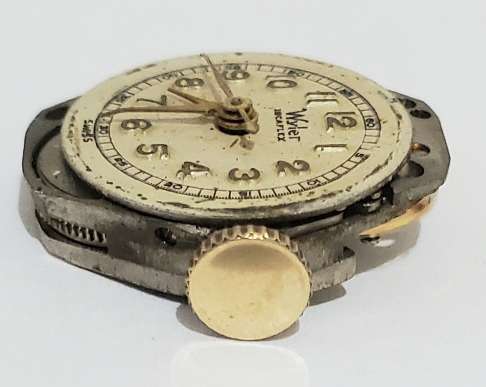Wyler Incaflex 17 Jewels Ladies Watch Movement for Parts