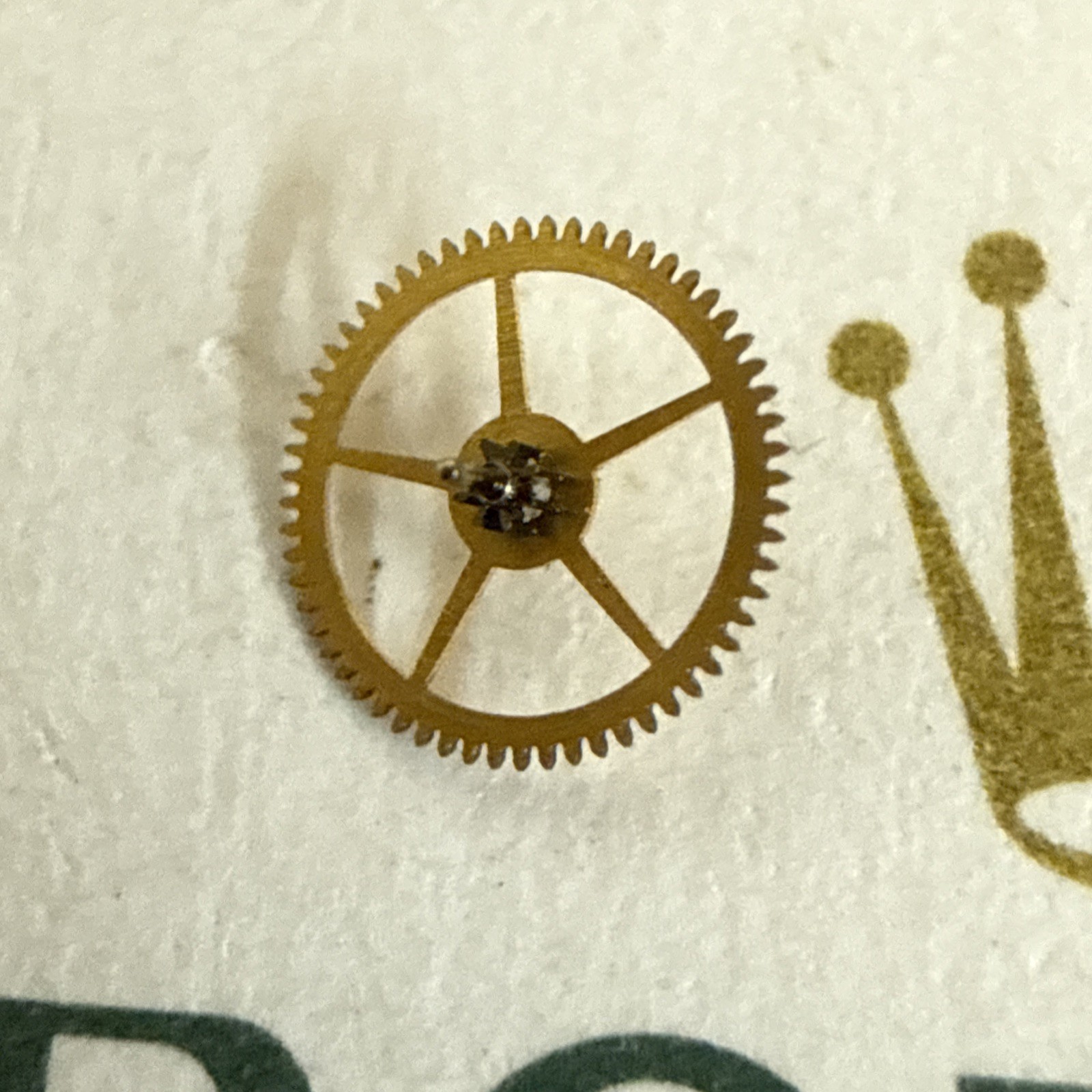 GENUINE Rolex 1130 1135 1160 1161 1165 6671 Second Wheel Perfect Working Cond.