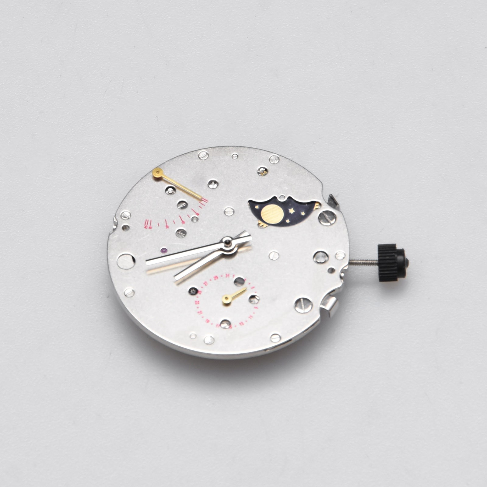 ST2153 Automatic Movement 28800bph Moon Phase Date 32 Jewels Power Reserve DIY