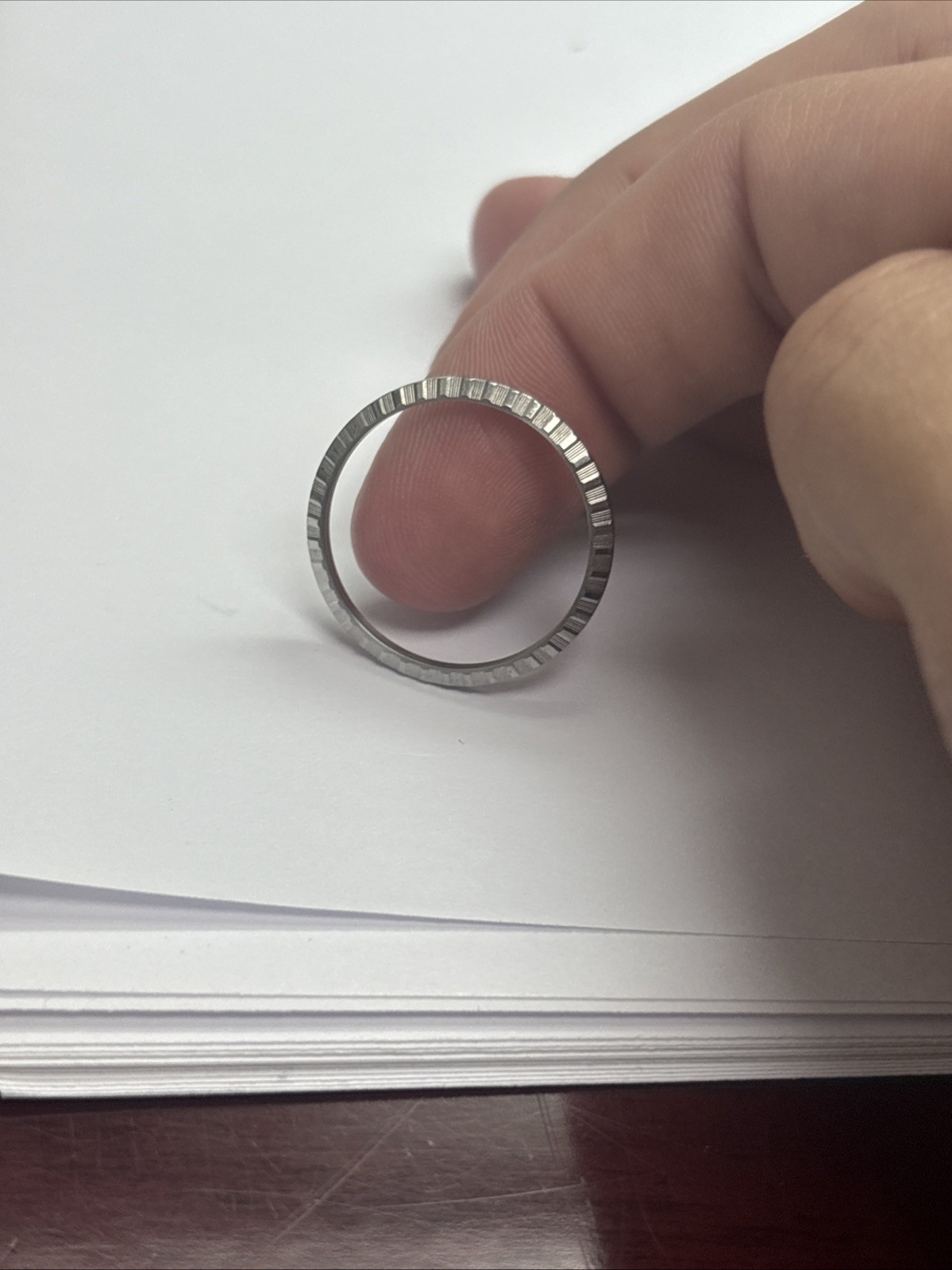 Rolex Bezel For A 28mm Watch as Is Stainless Steel Bezel