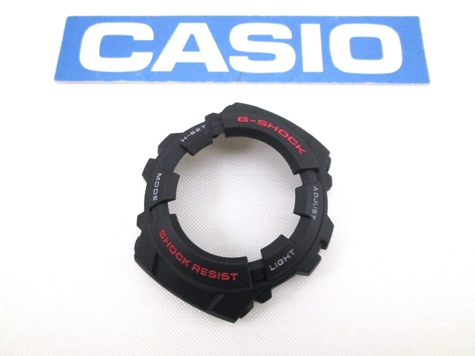 Casio G-Shock watch case cover bezel G-100 black resin 10001469 fits G-101