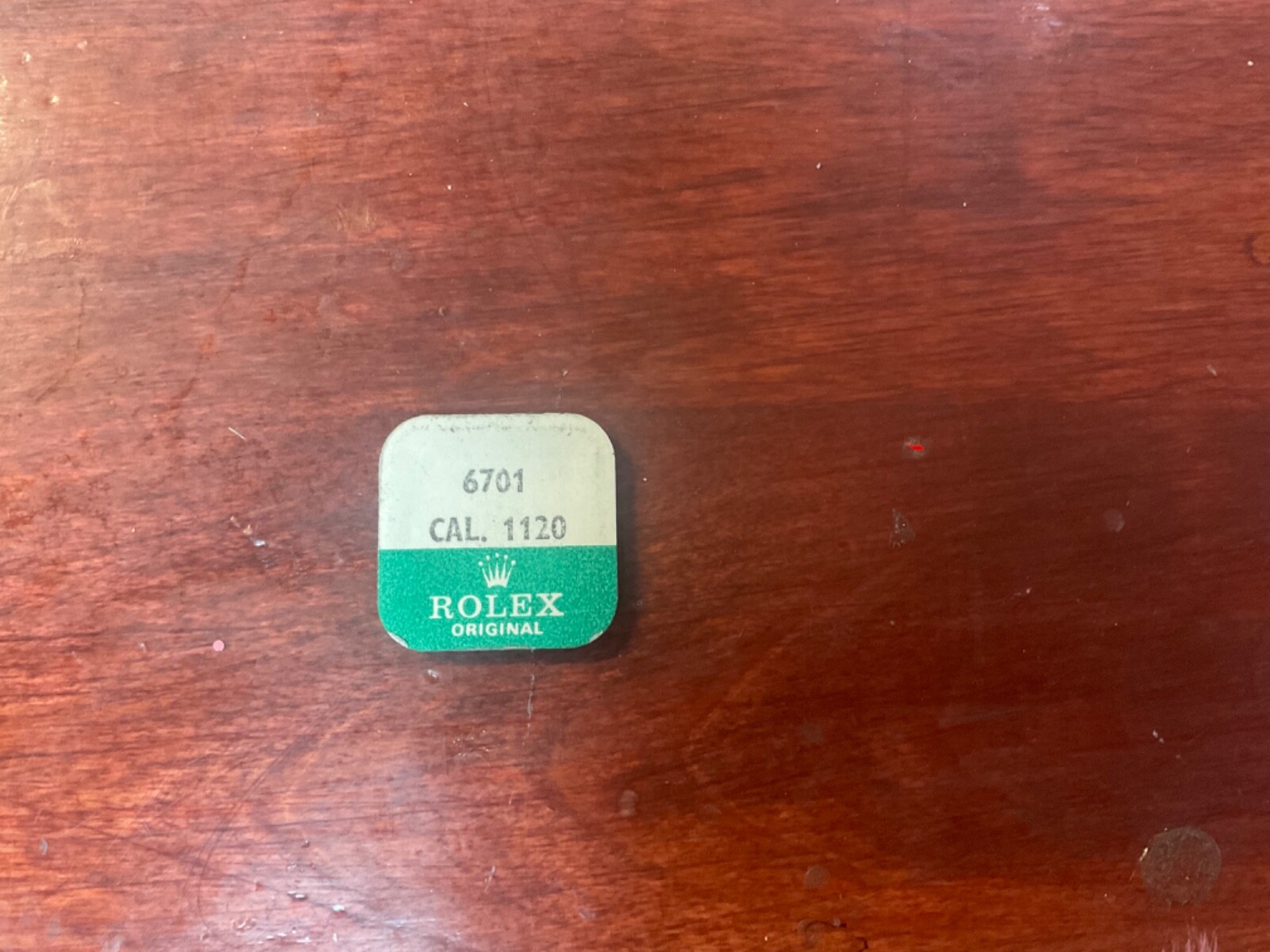 Genuine Rolex 1120 6701 auto axle bushing NOS unopened original package