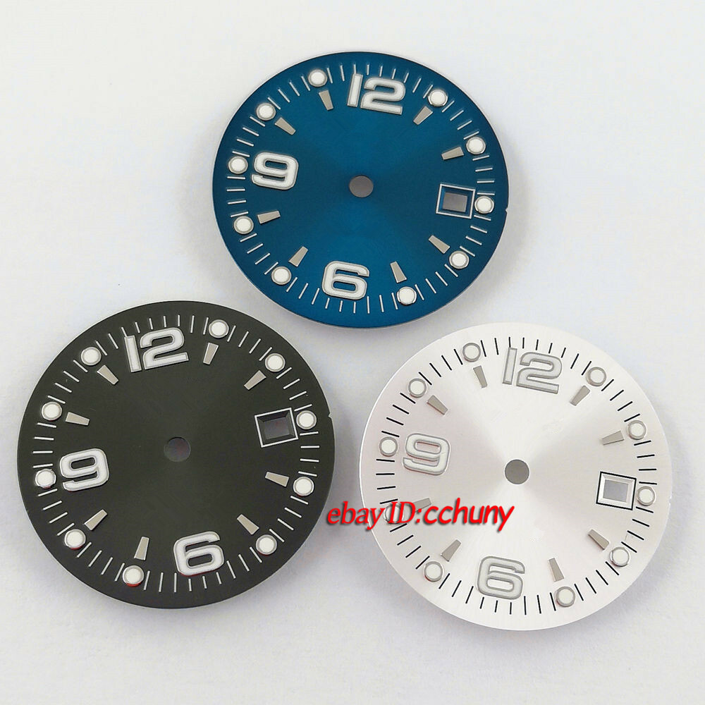 31.5mm sterile watch Dial Fit ETA 2836/2824 DG2813/3804 Miyota 8215 821A 8205
