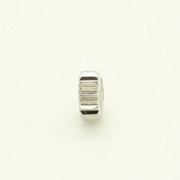 New Tag Heuer MOP Mother of Pearl Crown for WV2413 Silver Color W Gasket #50S
