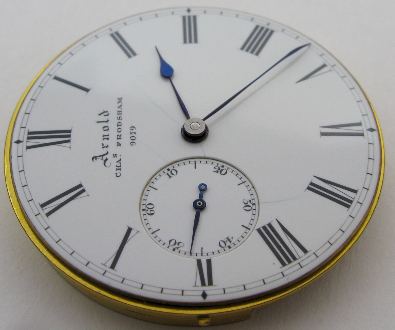 Pocket Watch 9079 Movement Arnold C. Frodsham 84 Strand London fit hunting case