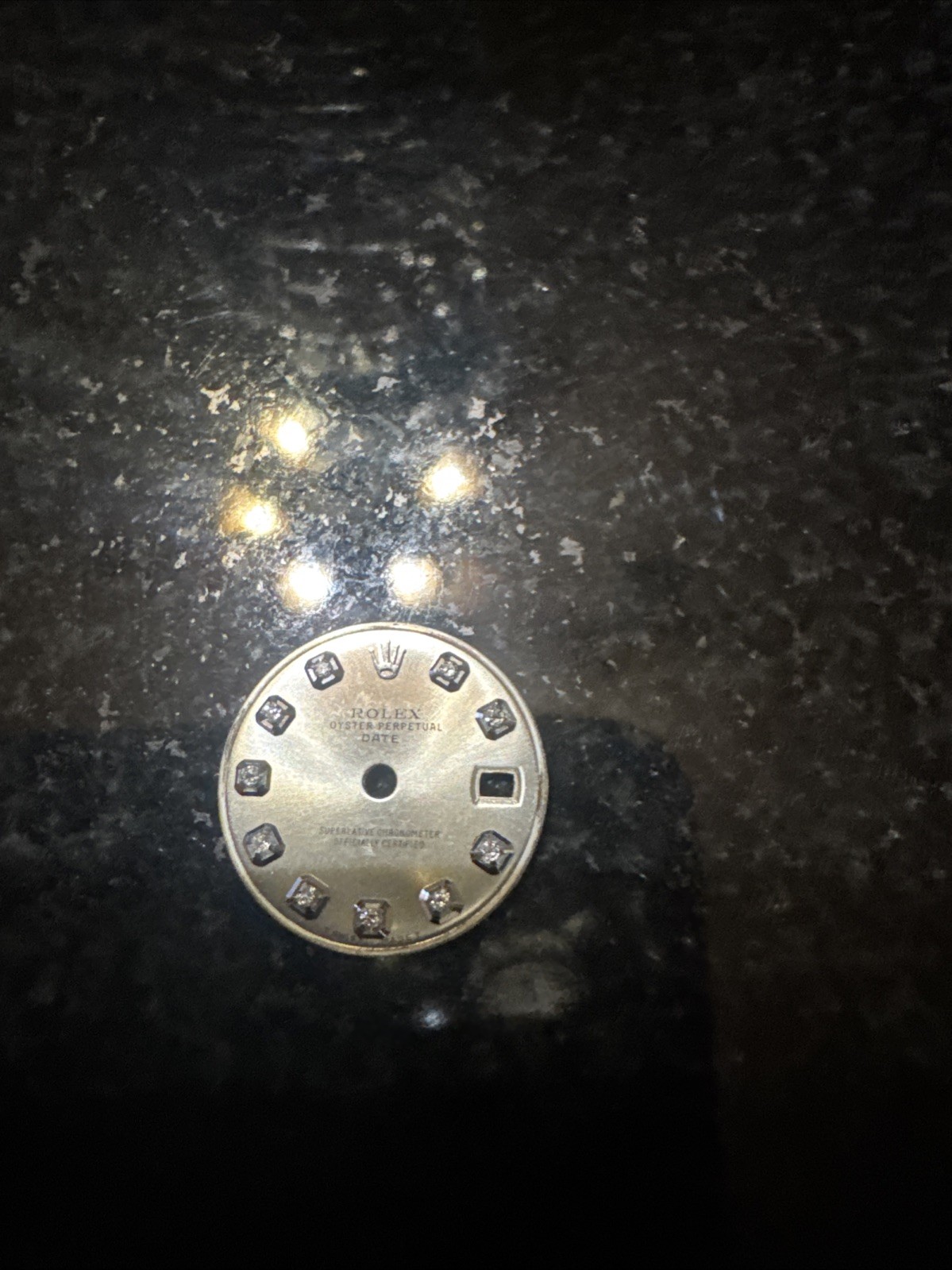 Rolex Datejust 26mm Factory Diamond Dial Champagne Gold 6917 69173