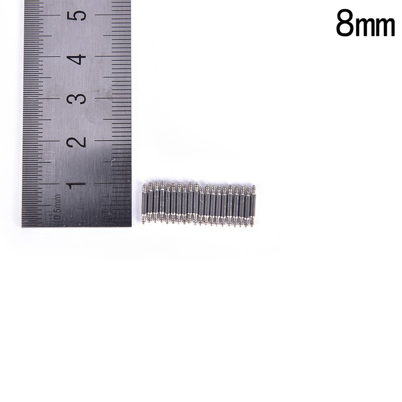 20PCS Stainless Steel Spring Bar Pins Link For Watch Band Strap Size 8-22m ao-UU