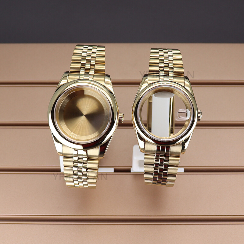 For nh35 nh36 38 Movement 28.5mm Dial 36mm/39mm Watch Case strap Sapphire Glass