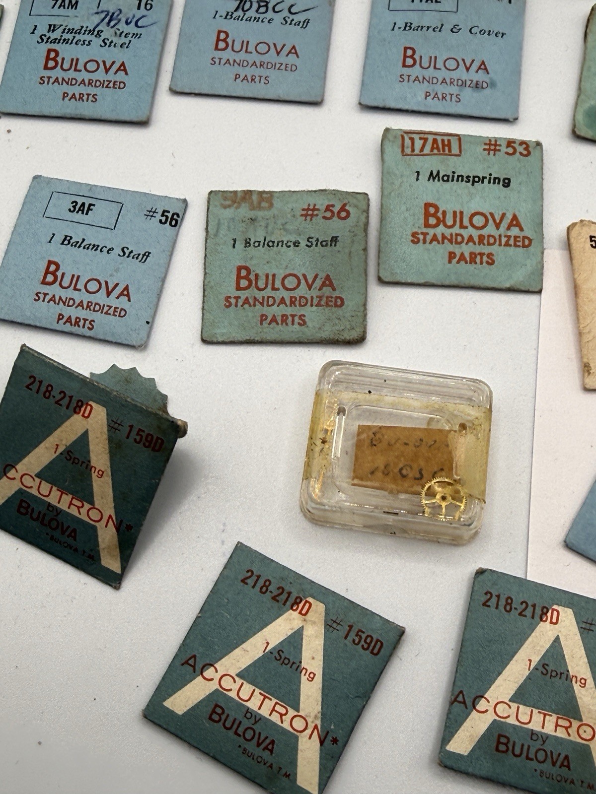 Lot # 11 -VTG Lot #12 – Bulova, Accutron & Caravelle NOS Parts
