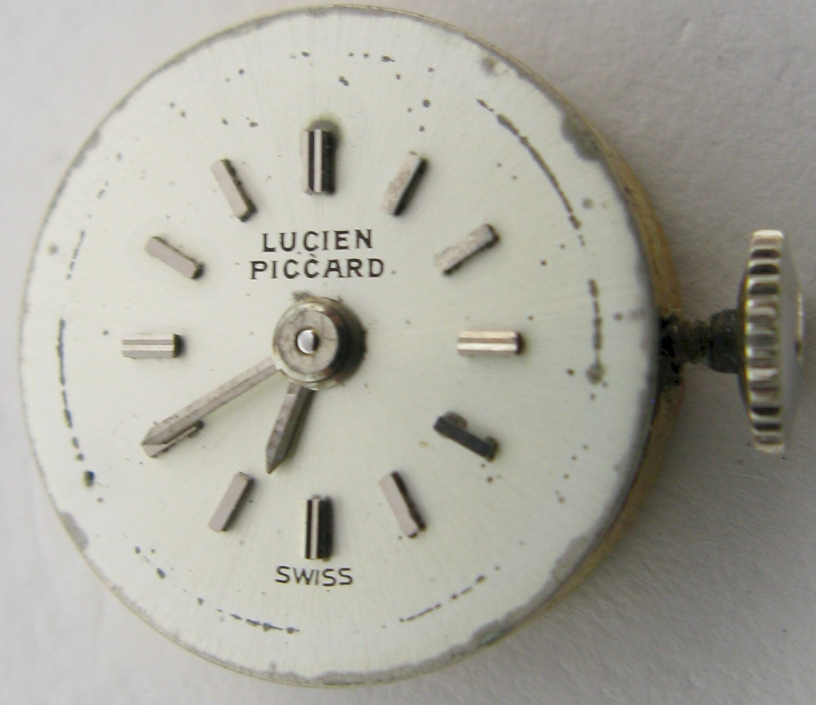Lady Rayville 60 17 jewels Lucien Piccard LP Watch Movement & dial for parts …