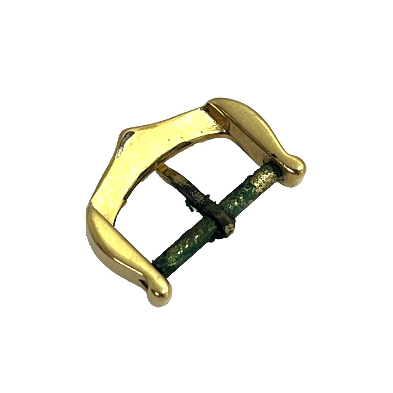 Vintage Cartier 14mm Watch Pin Buckle Gold Tone Replacement Part Genuine#B838