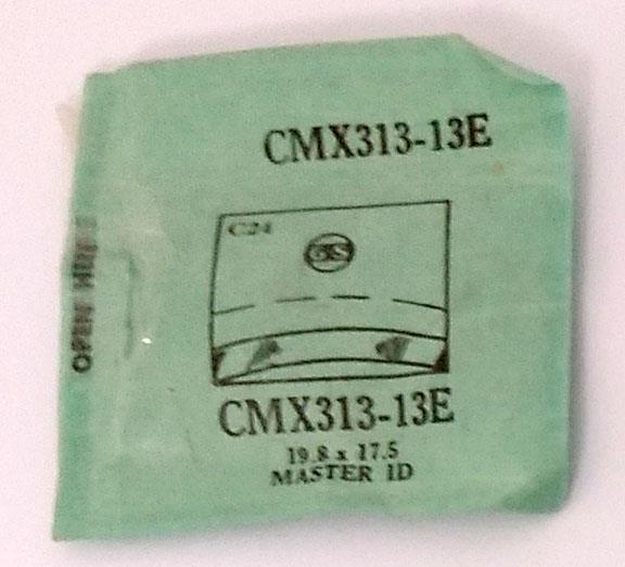 NOS G-S Crystal CMX313-13E for MASTER ID* 19.8 x 17.5 mm