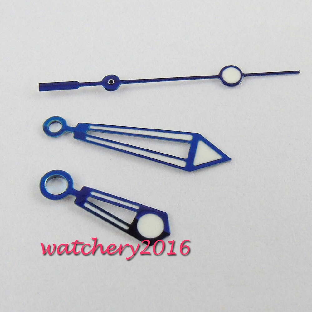 White Luminous Red Orange Blue Watch Hands fit NH35A NH36A Movement