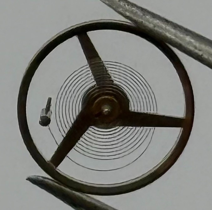 ST 69-21 Balance Wheel Complete And Spring Renata 1509 Watch Movement Parts NOS