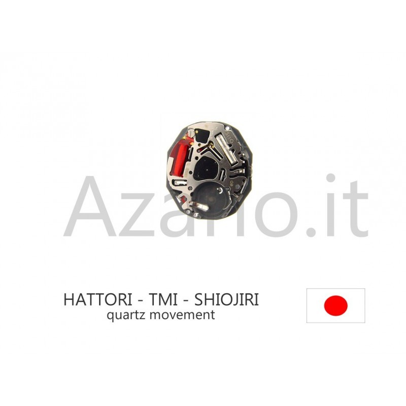 HATTORI VJ22 quartz movement date 6 movement quartz Shiojiri TMI watch Japan