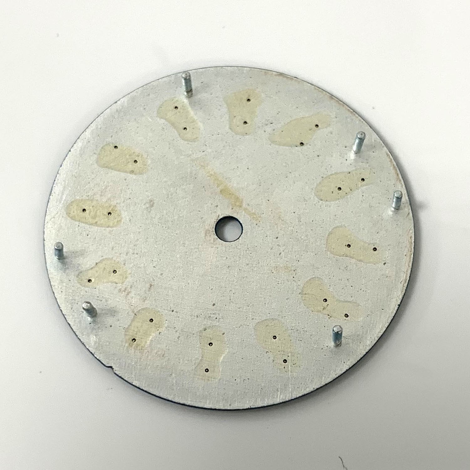 28.5mm Sun pattern Watch Dial Green Luminous For NH35 Movement Watch accessories