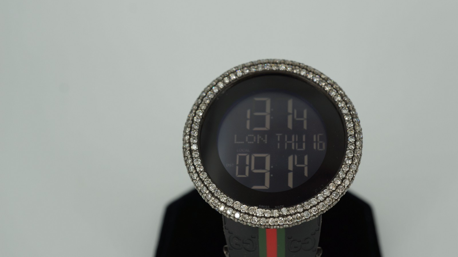 Custom I Gucci 44mm Watch With Real Diamonds
