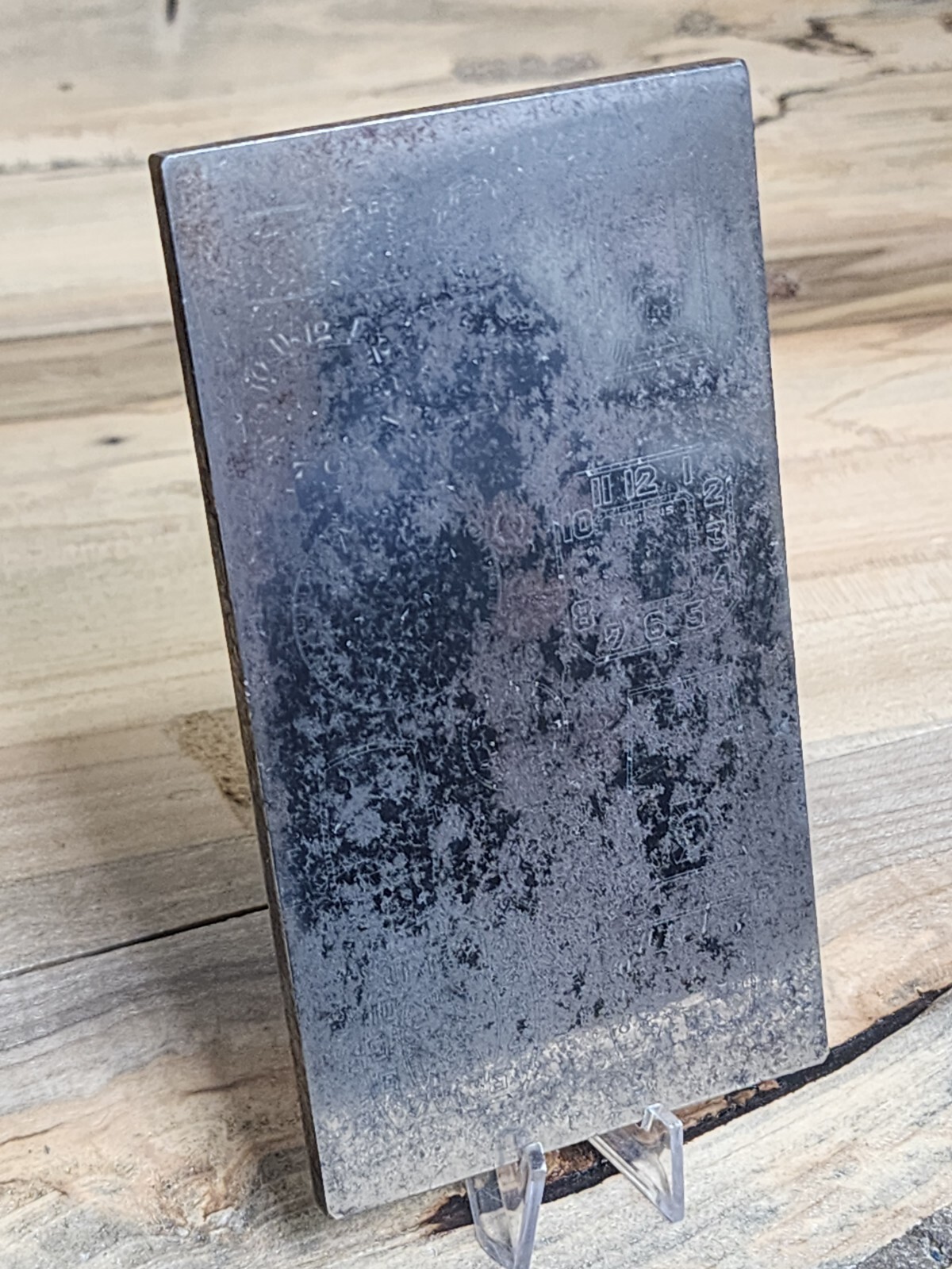 Vintage Multi Dial Printing Plate Illinois Gruen Seeland Croton Longines U164