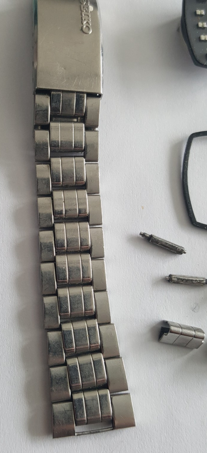 Seiko Caliber 2706A Wristwatch & Bracelet For Parts