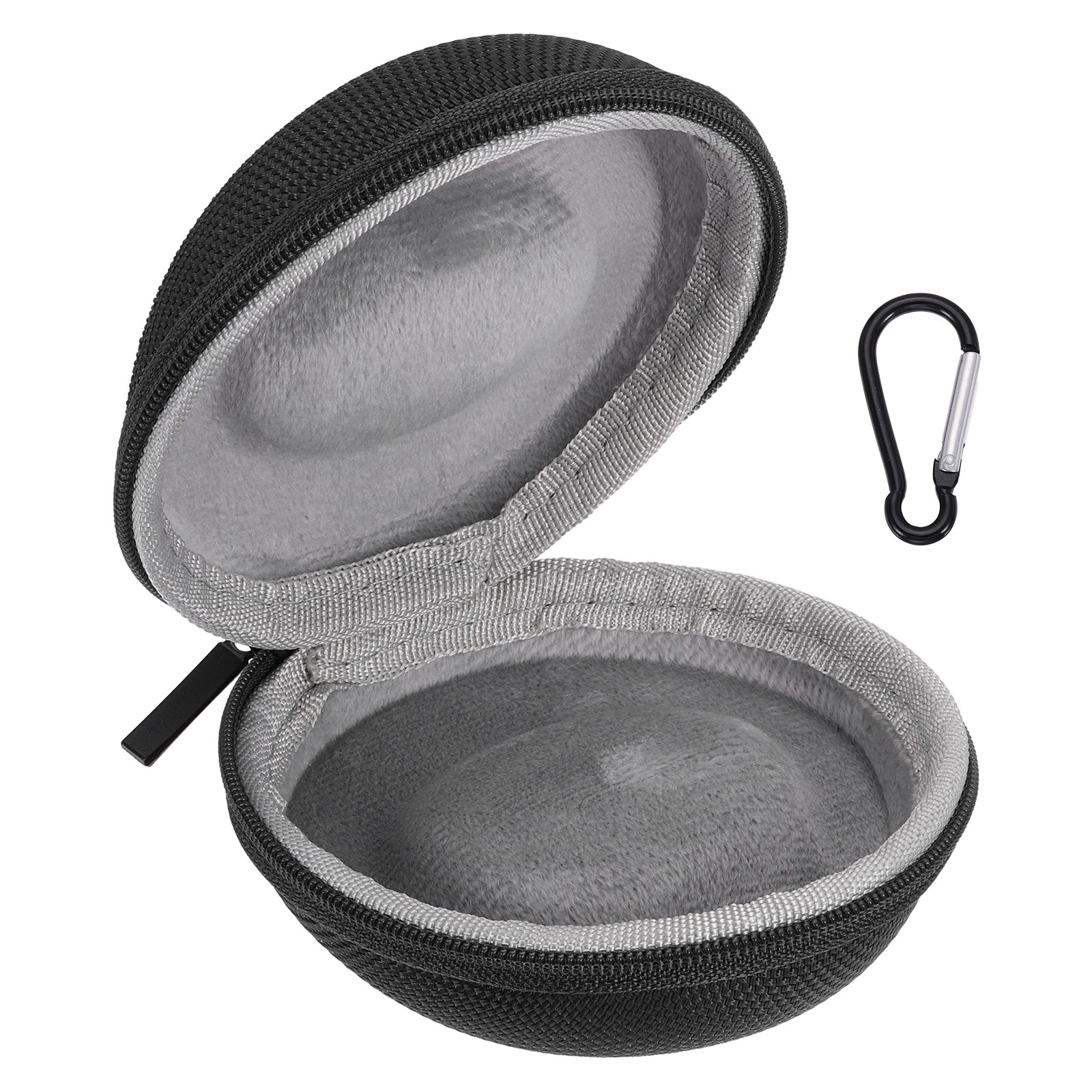 Watch Travel Case 1 Slot Oxford Storage Box Up to 50mm / 2 Inch, Black