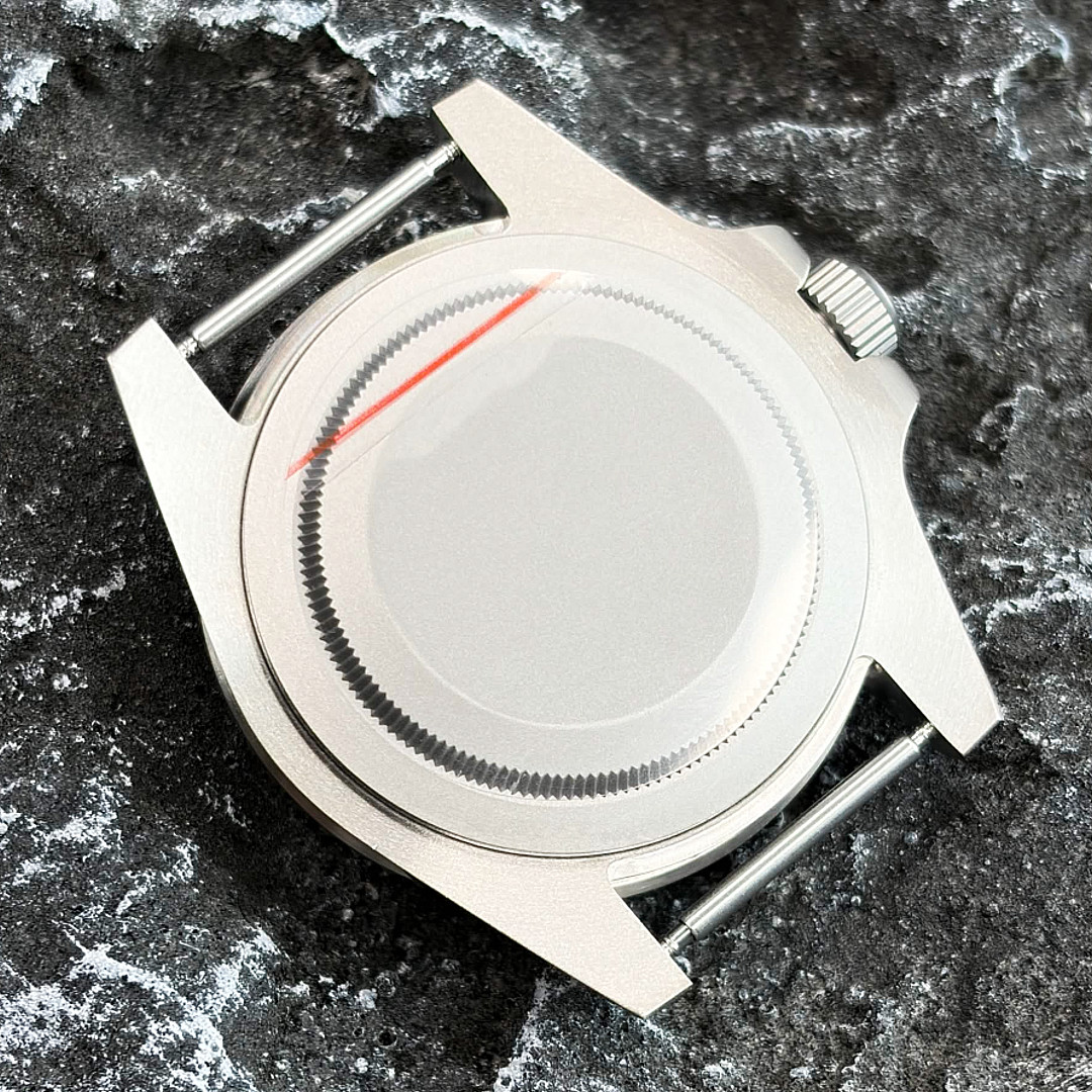 40MM Prevent Allergy Sapphire Glass Titanium Watch Case Fit Japan NH34 NH35 NH36