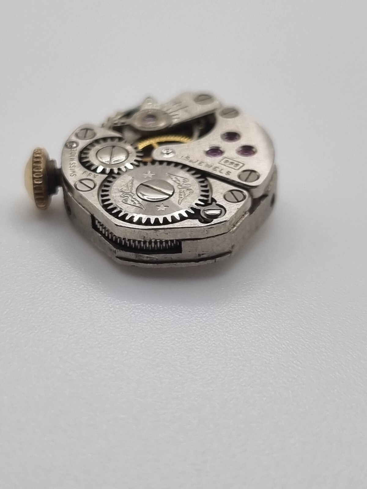 Cal 955 FHF 60 Rotary Manual Wind Watch Movement 15 Jewels Swiss Repair