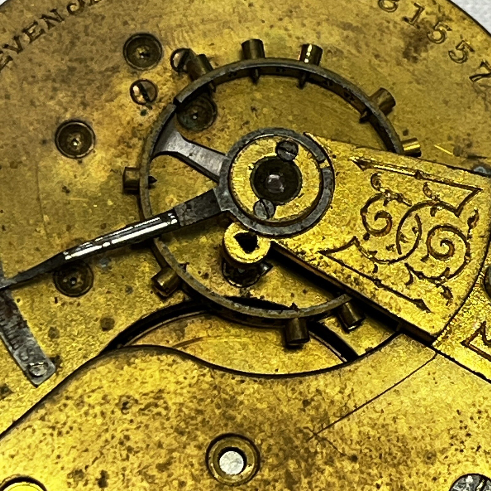 Vintage Elgin National Watch Co. Seven Jewels Round Pocket Watch Movements (#56)