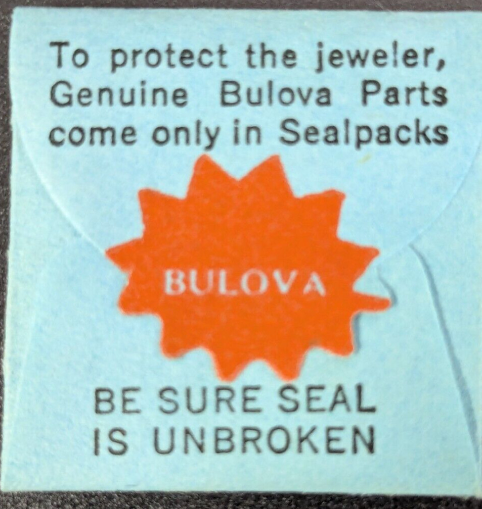 NOS NEW Genuine Bulova Cal. 6AN – Ratchet Wheel – Vintage Watch Part