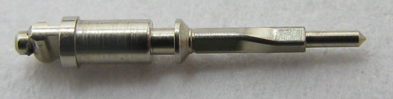 Longines 633 634 636 watch movement part 404 male split winding stem