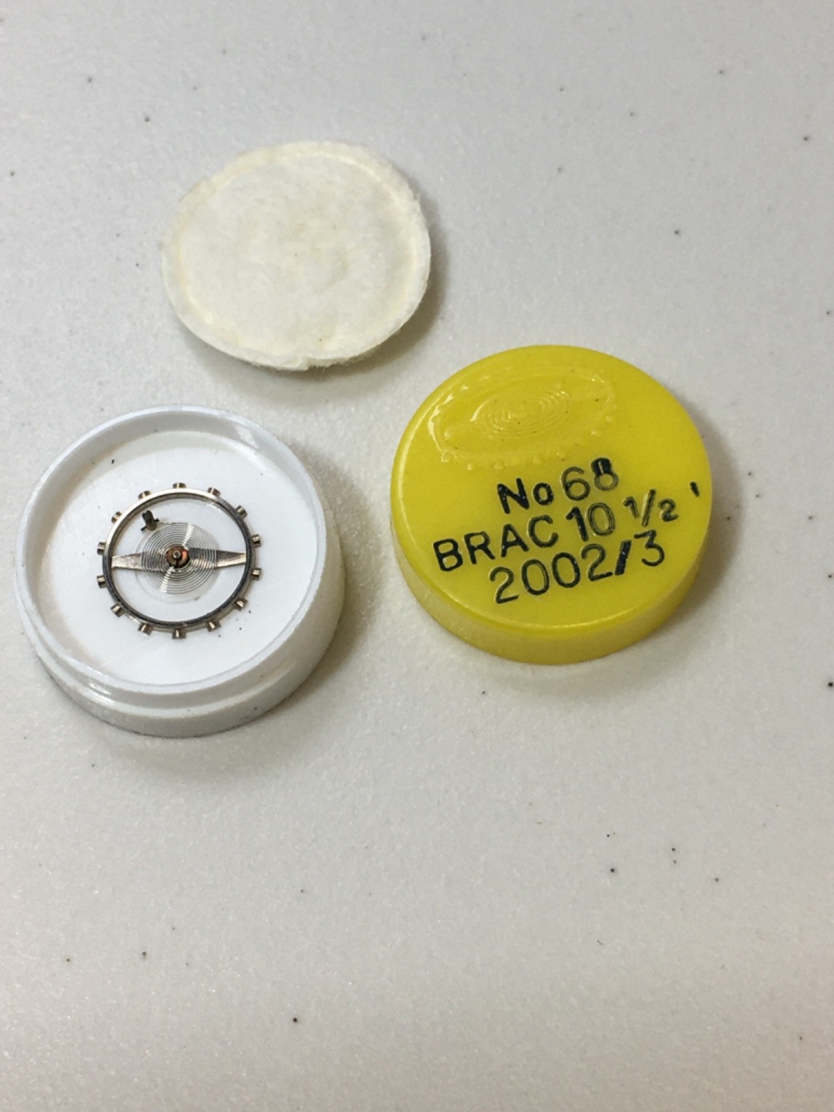 Brac 2002/3 Balance Complete Wrist Watch Part #721 New Old Stock
