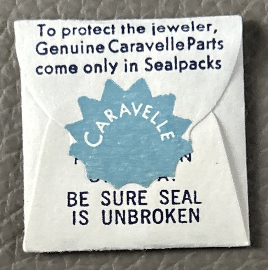 CARAVELLE By Bulova Balance Staff 2SO #56 Sealed NOS