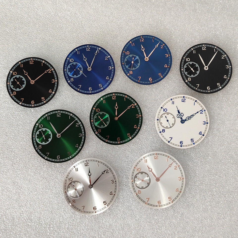 42mm Stainless Steel Case 37mm Watch Dial+Hands for ETA6497 ST3600 Movement