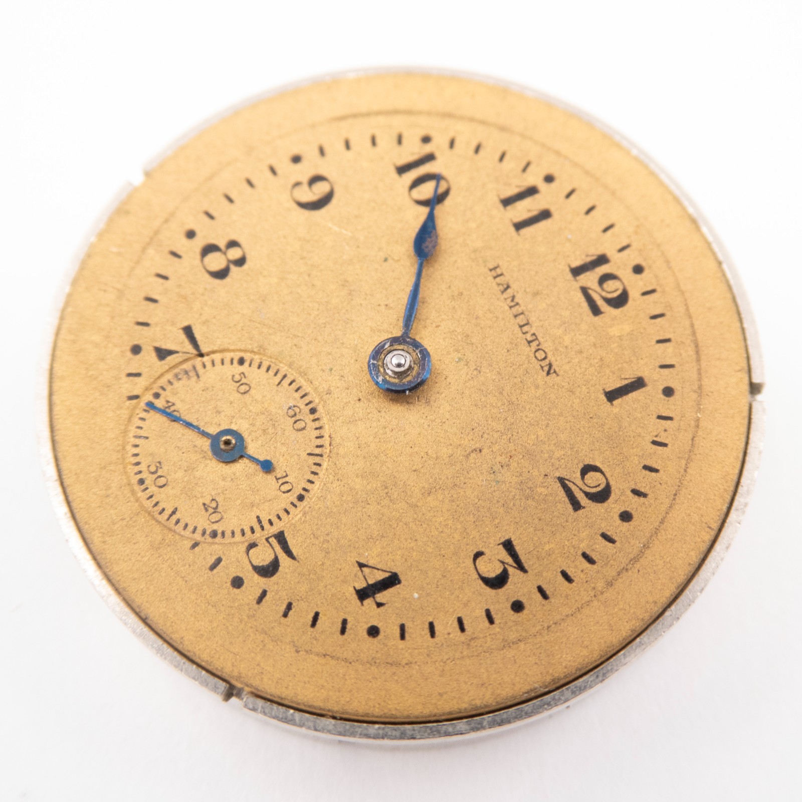 Hamilton Grade 988 6/0-Size 17-Jewel Antique Pocket Watch Movement
