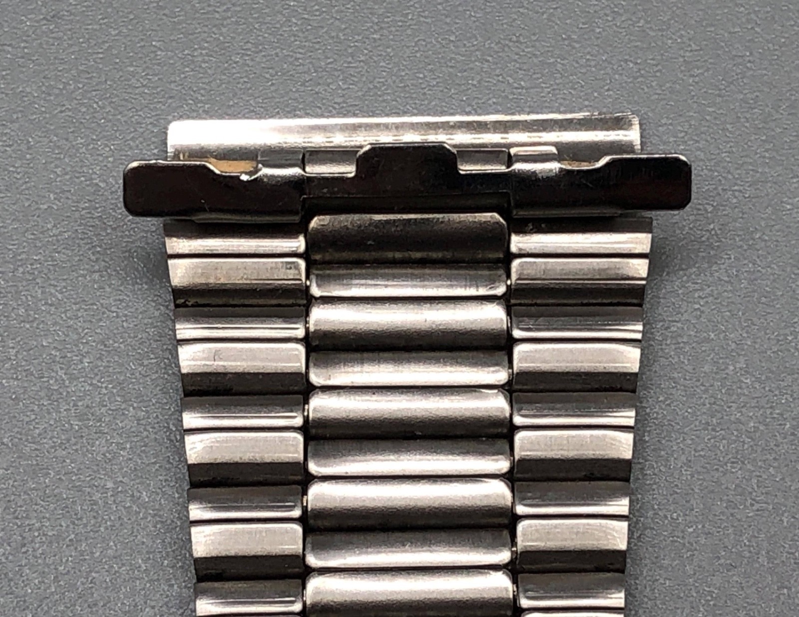 VINTAGE 70s 80s NOS ORIENT JAPAN STAINLESS STEEL 22mm END LINK WATCH BRACELET